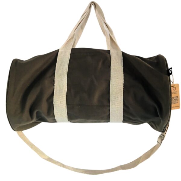 Torba Sportowa Don't Quit - Oliwkowa - obrazek 2
