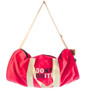 Torba Sportowa Don't Quit - Wiśniowa Różowa (219C)