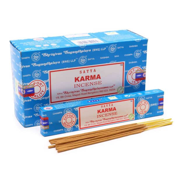 Kadzidła Satya 15g – Karma - obrazek 3