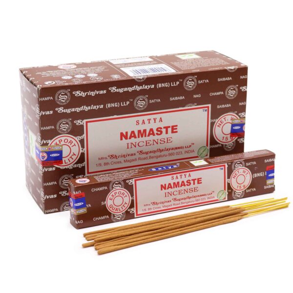 Kadzidła Satya 15g – Namaste - obrazek 3