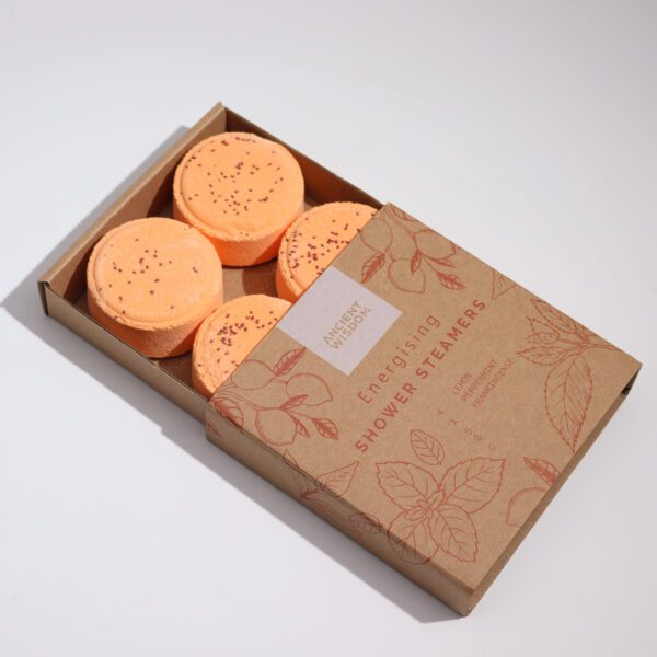 Zestaw Zen do Prysznica – Wellness Terapia – Energetyzujący (Pomarańczowy)