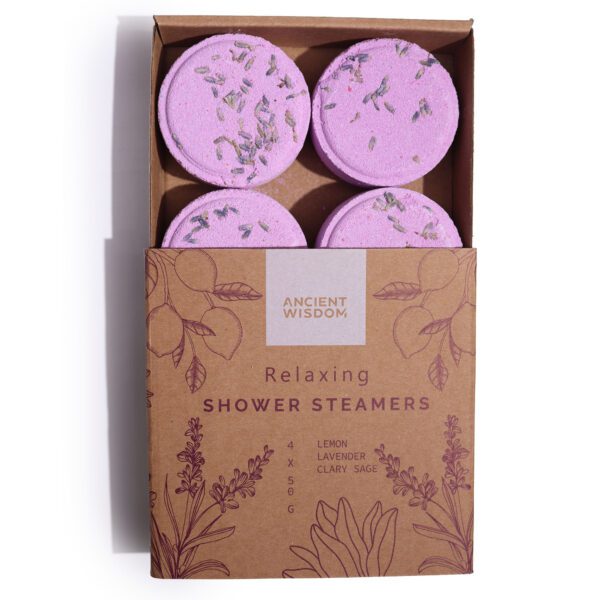 Zestaw Zen do Prysznica – Wellness Terapia – Relaksujący (Fioletowy)