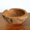 Duża Misa z Drewna Tekowego o Naturalnym Kształcie – 25x7 cm - obrazek 2