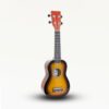 Ręcznie Wykonany Ukulele - Pomarańczowe Wykończenie Sunburst (4 struny)