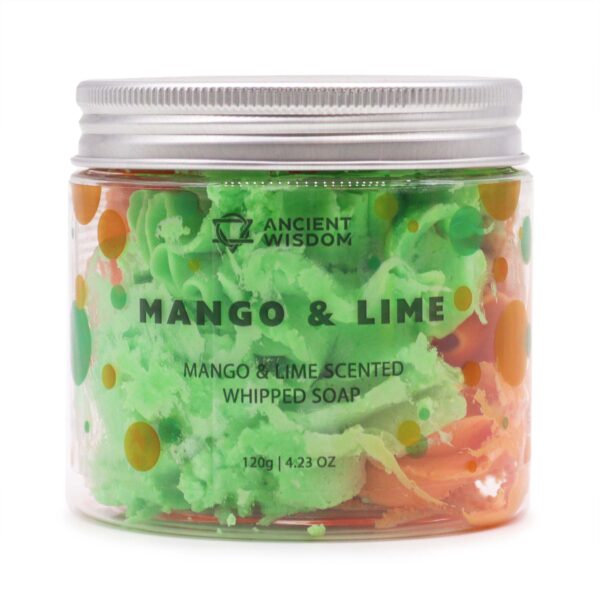 Musujące mydło w piance – Mango i Limonka – 120 g - obrazek 5
