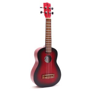 Ręcznie Wykonany Ukulele - Naturalne Wykończenie Sunburst (4 struny)