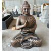 Duży Złoty Antyczny Budda Medytujący w Stupie – 1,5 m