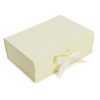Składane Pudełko Prezentowe – Duże – Ecru (28,2x20,2x9,2 cm)