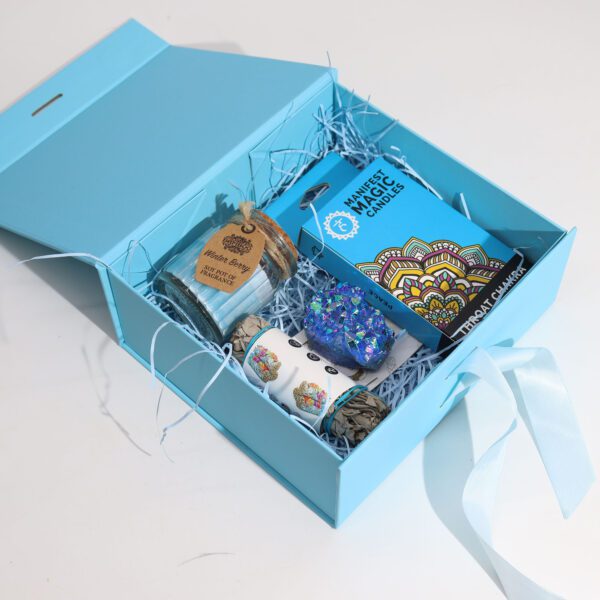 Flat Pack Gift Box - Medium Square (20x18.2x8cm) - Ivory - obrazek 4