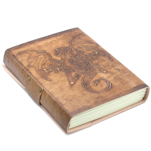 Leather Dragon Notebook  (20x15 cm) - obrazek 10