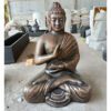 Duży Złoty Antyczny Budda Medytujący w Stupie – 1,5 m - obrazek 2