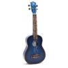 Ręcznie Wykonany Ukulele - Niebieskie Wykończenie Sunburst (4 struny)