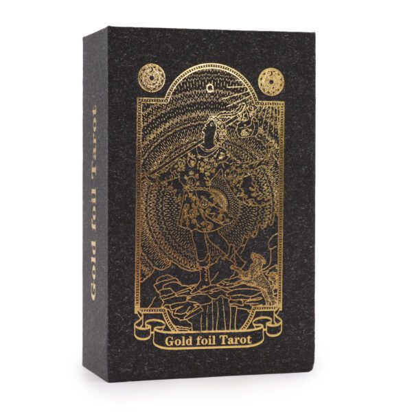 Złoty Tarot z Książką – Pudełko Prezentowe