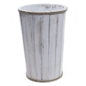 Duża Okrągła Wanna Ekspozycyjna w Stylu Morskim – Bielenie 45x32 cm