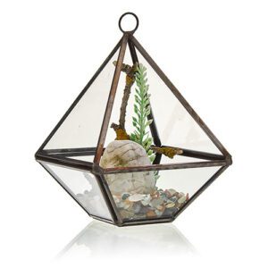 Szklane terrarium – Mały Diament