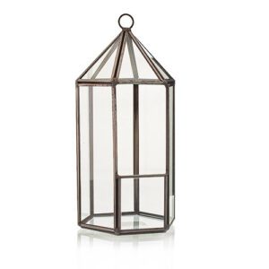 Szklane terrarium – Kształt Latarenki