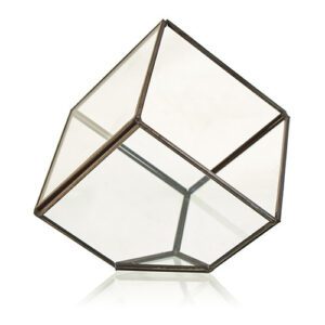 Szklane terrarium – Sześcian na Rogu