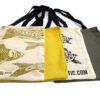 Duża Dwustronna Naturalna Torba Bawełniana 2x4oz 38x42cm (2 wzory)