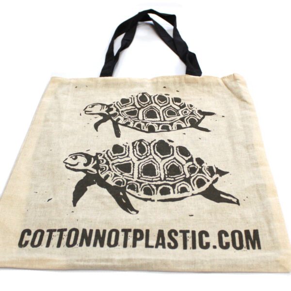 Lrg 2x4oz Reversable Cotton Bag 38x42cm - (2 designs) - obrazek 4