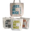 Torba Just Be Nice (4 wzory) - obrazek 4