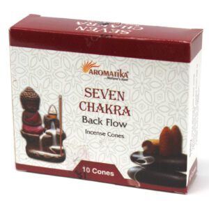 Stożki kadzideł Aromatica Backflow – 7 Czakr
