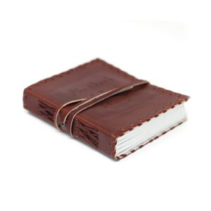 Skórzany Notes Księga Myśli z Wiązaniem 15x10"