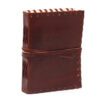 Skórzany Notes Księga Myśli z Wiązaniem 15x10" - obrazek 4