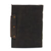 Skórzany Notes Czarna Spowiedź z Zamkiem 18x13 cm - obrazek 6