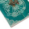 Skórzany Notes Zielony Pokój z Zamkiem 18x13 cm - obrazek 7