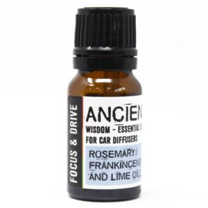 Mieszanka Aromaterapeutyczna do Auta – Skupienie i Koncentracja – 10ml