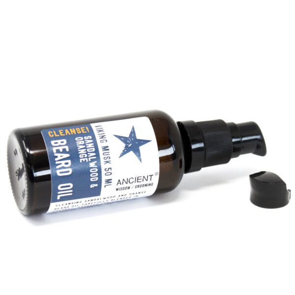 Olejek do Brody 50ml – Wiking Musk – Oczyszczenie! - obrazek 2