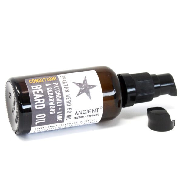 Olejek do Brody 50ml – Spartański Bohater – Odżywienie! - obrazek 2