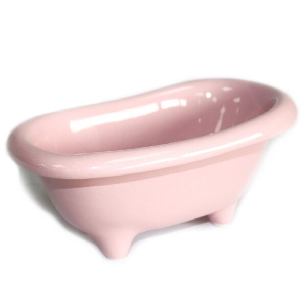 Ceramiczna mini-wanienka – różowa