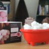 Ceramiczna mini-wanienka – makowa czerwień - obrazek 2