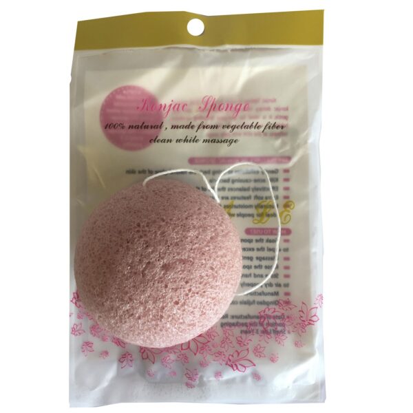Gąbka konjac – róża - obrazek 3