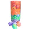 Kolorowe gumki do włosów 4 szt. (tuba ekspozycyjna) – 40 g - obrazek 9