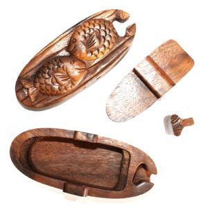 Balijska Magiczna Szkatułka – Podwójne Ryby