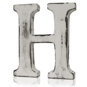 Shabby Chic Litera – H