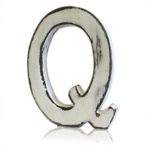 Shabby Chic Litera – Q