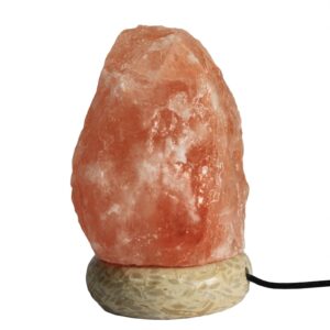 Naturalna solna lampa USB wysokiej jakości – 11,5 cm (wielokolorowe światło)