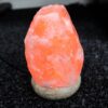 Naturalna solna lampa USB wysokiej jakości – 11,5 cm (białe światło) - obrazek 2