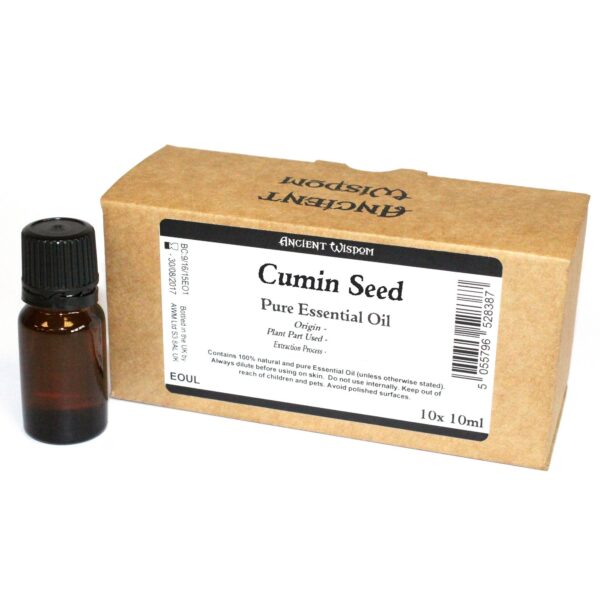 Zestaw 10x 10ml Olejek eteryczny Kminek (nasiona) bez etykiety