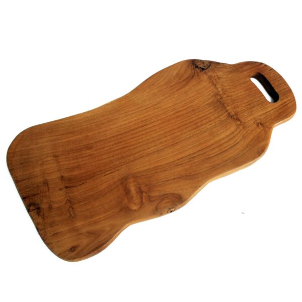 Deska do krojenia z drewna tekowego – 50 cm
