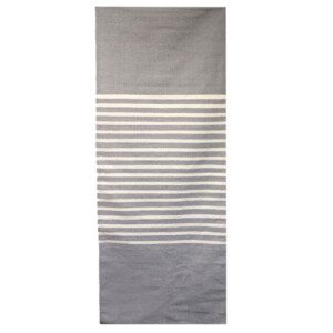 Bawełniany dywan indyjski – 70x170 cm – Szary