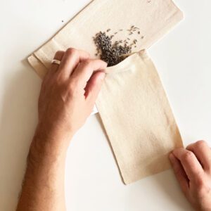 Bawełniana Poduszka na Oczy 8oz – Bez Nadruku