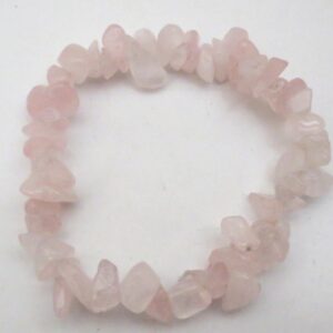 Bransoletka z naturalnych kamieni – Kwarc różowy