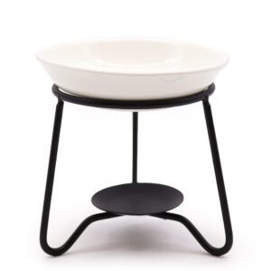 Ceramiczny i Metalowy Stojak – Prosty