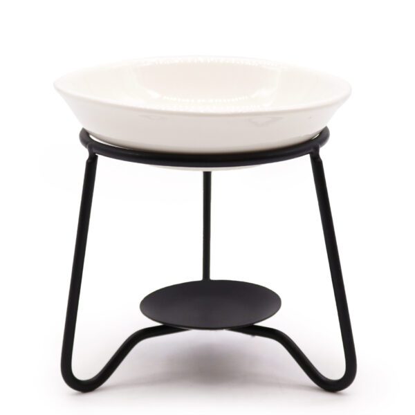 Ceramiczny i Metalowy Stojak – Prosty