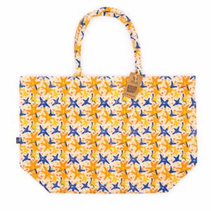 Duża Kolorowa Torba – Abstrakcyjna Rozgwiazda