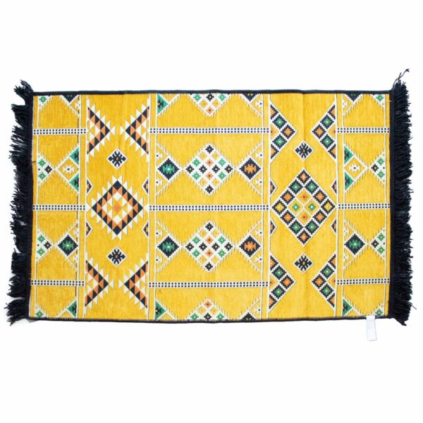 Dywan Kilim 125×80 cm – Żółty
